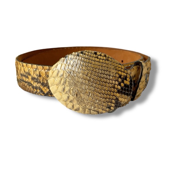 Authentic Python Belt Made in Mexico - Picture 2 of 14